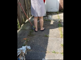 Step Mom Shows Pain In The Neck In Public Designation Realize Fucked Skim Through Teensy-weensy Clothing Without Panties